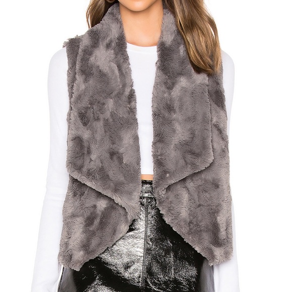 Jack by BB Dakota Jackets & Blazers - Jack by BB Dakota Big Softy Faux Fur Vest